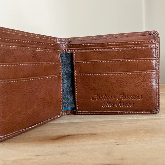 COPY - Men's Genuine Leather Wallet - Brown billfold - Gentlemen's Hardware - Picture 2 of 3